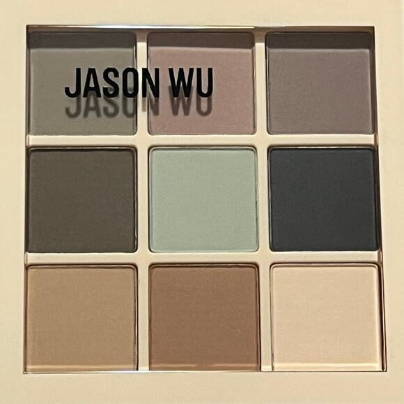 Jason Wu Beauty Matte Suede Eyeshadow Palette 9 Shades Neutral Green Taupe - Picture 9 of 10